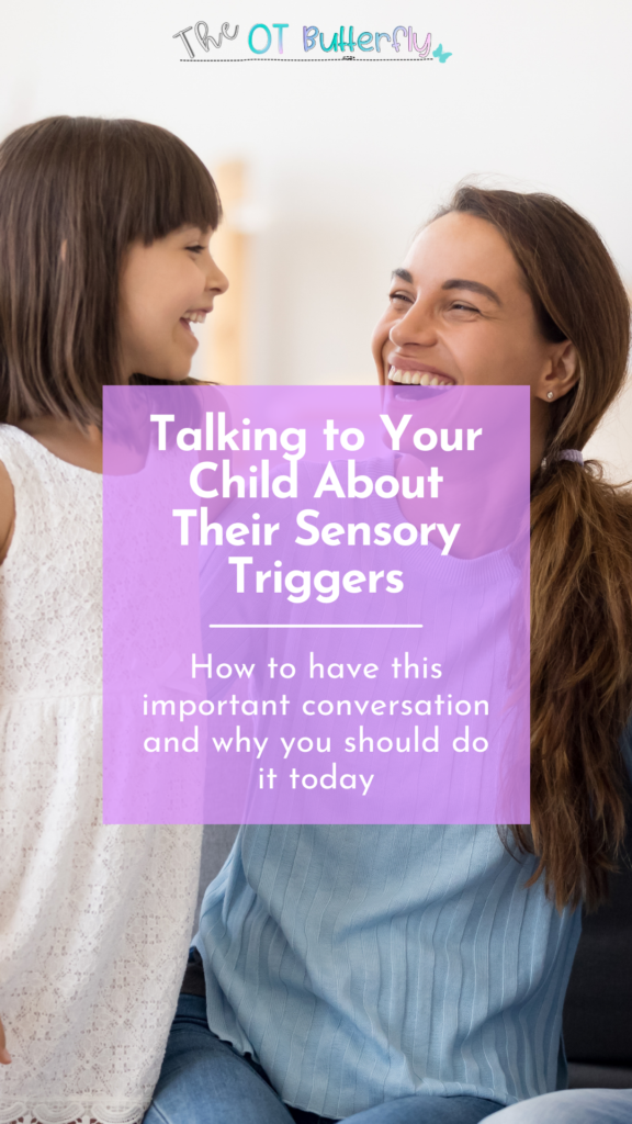 Talking about sensory triggers