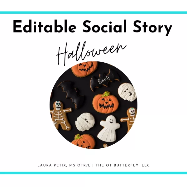 Editable Social Story - Halloween