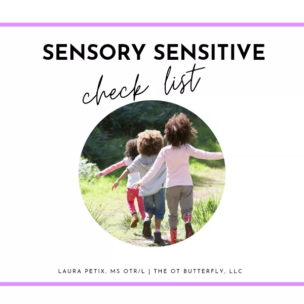 Sensory Sensitive Check List